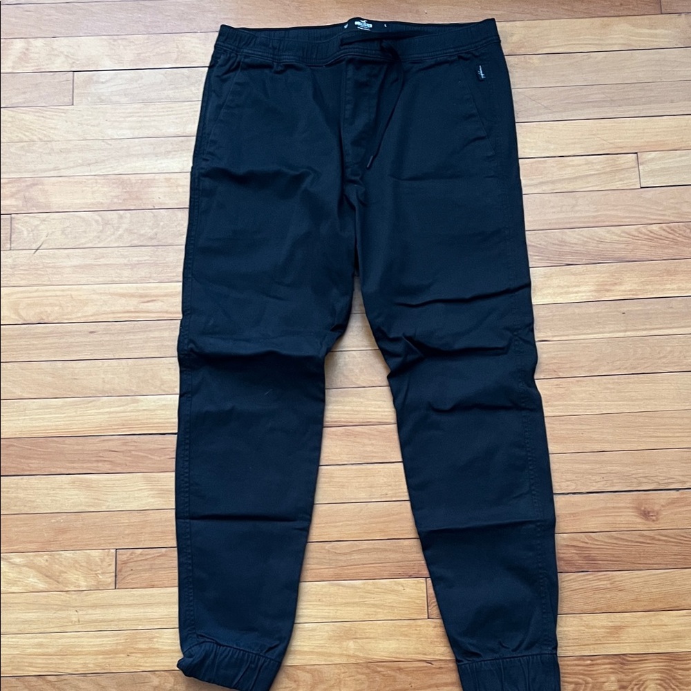 Hollister Black Advanced Stretch Joggers
